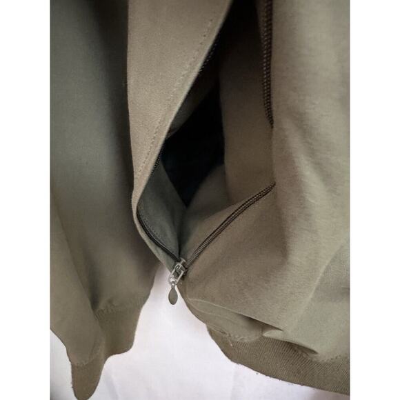 Men's LA Loving Windbreaker Jacket Olive Green Pullover Golf Mesh Lined Logo L - Picture 5 of 16